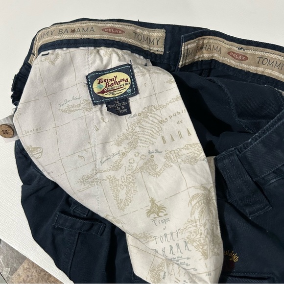 Vintage Tommy bahama men’s navy cotton shorts size 33. - Picture 7 of 12